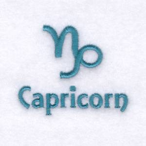 Picture of Capricorn Machine Embroidery Design