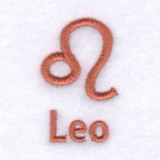 Picture of Leo Machine Embroidery Design