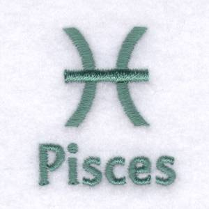Picture of Pisces Machine Embroidery Design