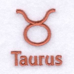 Picture of Taurus Machine Embroidery Design