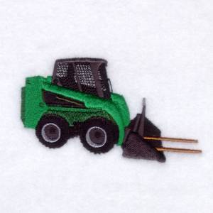 Picture of Skid Loader Machine Embroidery Design
