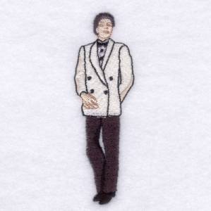 Picture of 30s Mens Formal Machine Embroidery Design