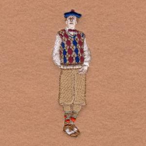 Picture of Plus Fours Machine Embroidery Design