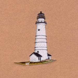 Picture of Boston Lighthouse Machine Embroidery Design
