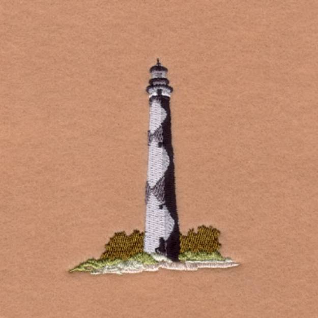 Picture of Cape Lookout Lighthouse Machine Embroidery Design