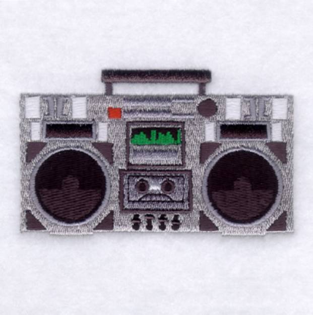 Picture of Radio Machine Embroidery Design