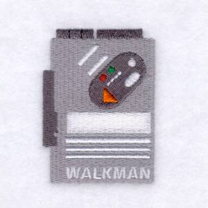 Picture of Walkman Machine Embroidery Design