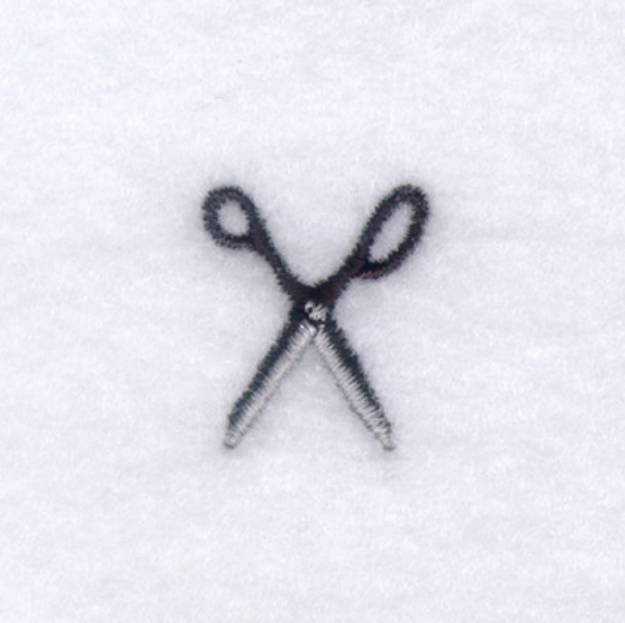 Picture of Tool Font "X" 1" High Machine Embroidery Design