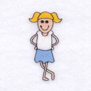 Picture of Big Girl Machine Embroidery Design