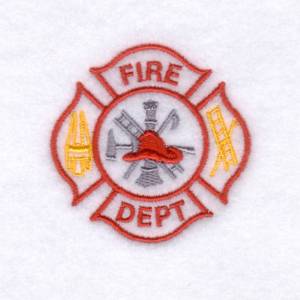 Picture of FD Jaws of Life Badge Machine Embroidery Design