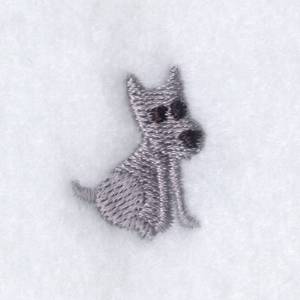 Picture of Good Dog Sitting Machine Embroidery Design