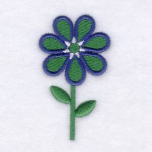 Picture of Rubber Flower Machine Embroidery Design