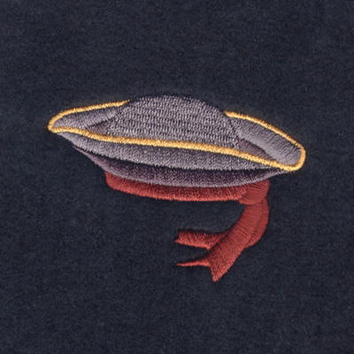 Pirate Hat Machine Embroidery Design