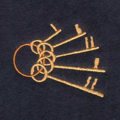 Treasure Keys Machine Embroidery Design