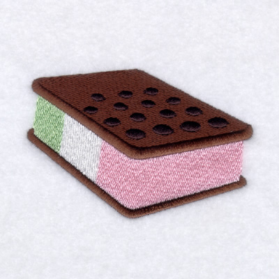Ice Cream Sandwich Machine Embroidery Design
