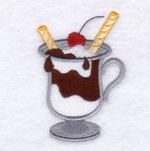 Picture of Chocolate Swirl Malt Machine Embroidery Design