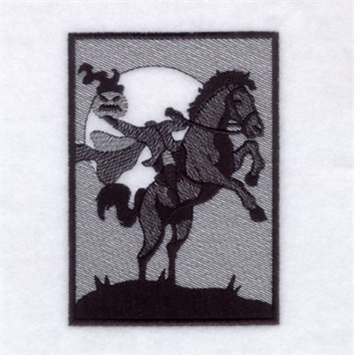 Headless Horseman Toile Machine Embroidery Design