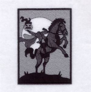 Picture of Headless Horseman Toile Machine Embroidery Design
