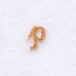 Picture of Rope Font "p" Lowercase Machine Embroidery Design