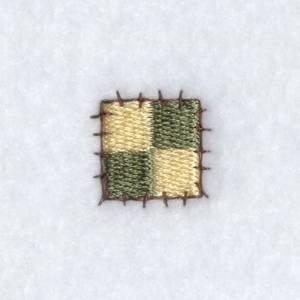 Picture of Checker Patch Machine Embroidery Design