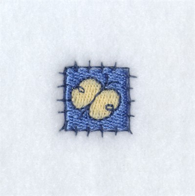 Butterfly Patch Machine Embroidery Design