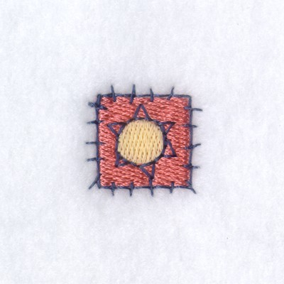 Sunshine Patch Machine Embroidery Design