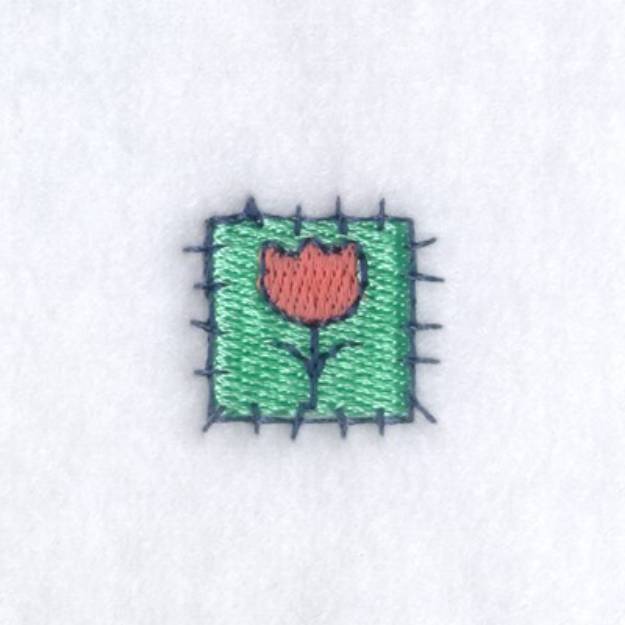 Picture of Flower Patch Machine Embroidery Design
