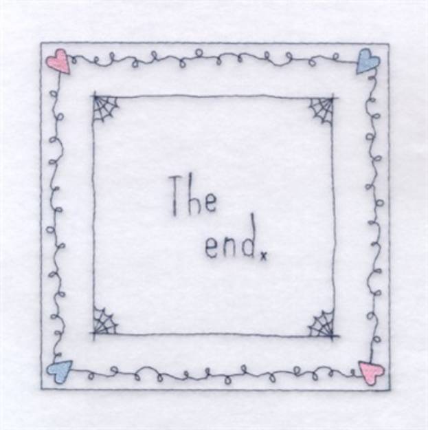 Picture of Itsy Bitsy End Machine Embroidery Design