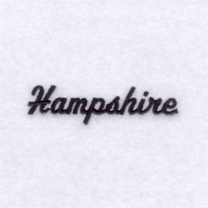 Picture of Hampshire Pigs Machine Embroidery Design