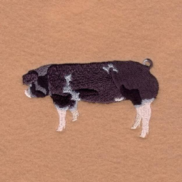 Picture of Spots Pig Machine Embroidery Design