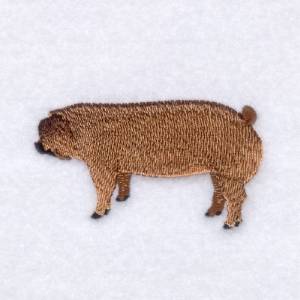 Picture of Duroc Pig Machine Embroidery Design