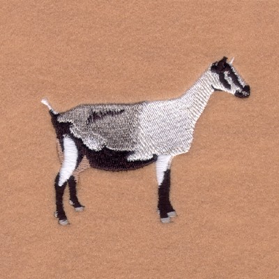 Alpine Goats Machine Embroidery Design