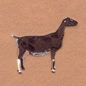 Picture of La Mancha Goat Machine Embroidery Design