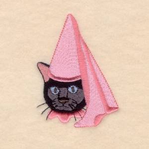 Picture of Princess Cat Machine Embroidery Design