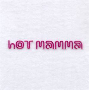 Picture of Hot Mamma Machine Embroidery Design