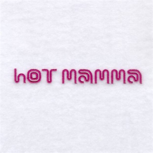 Picture of Hot Mamma Machine Embroidery Design