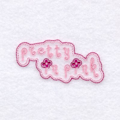Pretty in Pink Machine Embroidery Design