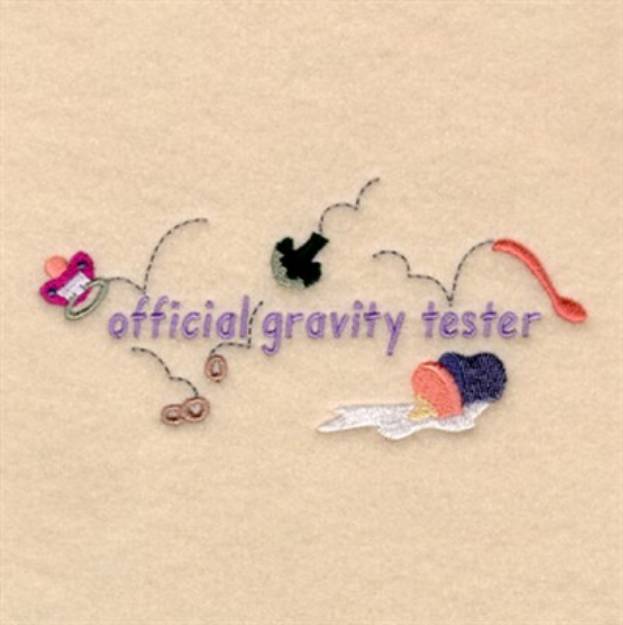 Picture of Official Gravity Tester Machine Embroidery Design
