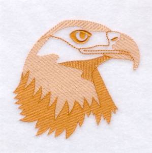 Picture of Eagle Toile Machine Embroidery Design