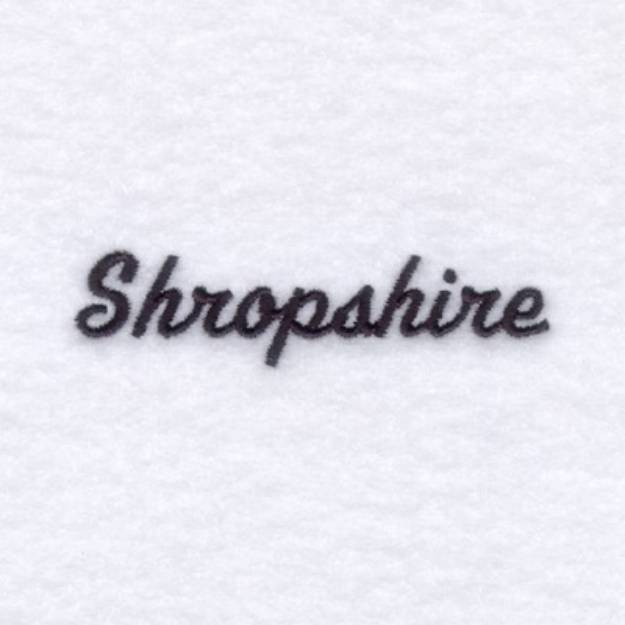 Picture of Shropshire Machine Embroidery Design