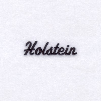 Holstein Machine Embroidery Design