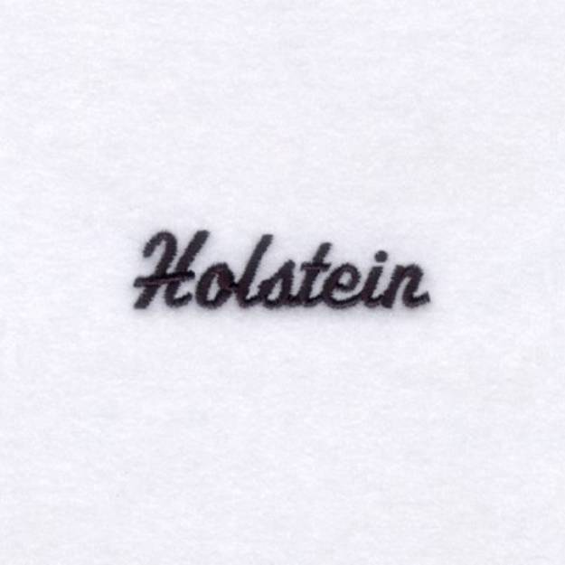 Picture of Holstein Machine Embroidery Design