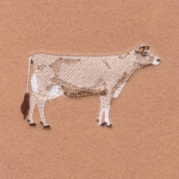Picture of Jersey Cow Machine Embroidery Design