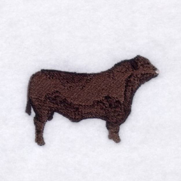Picture of Angus Bull Machine Embroidery Design