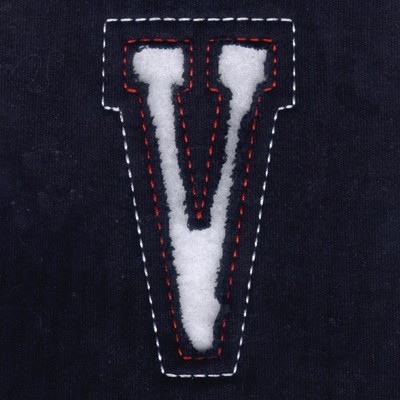V - Cutout Letters Machine Embroidery Design