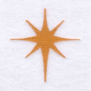 Picture of Star Silhouette Machine Embroidery Design