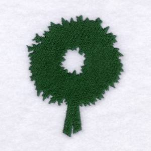 Picture of Wreath Silhouette Machine Embroidery Design