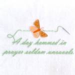 Picture of Hemmed in Prayer Machine Embroidery Design