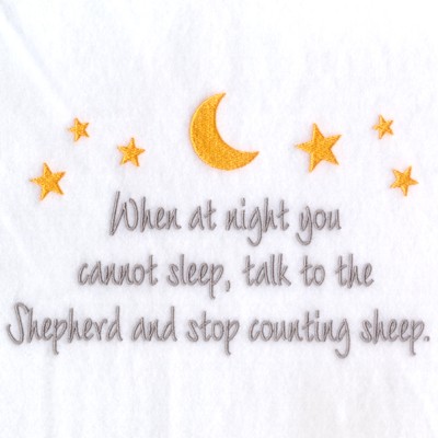 Talk to the Shepherd Machine Embroidery Design