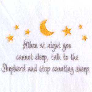 Picture of Talk to the Shepherd Machine Embroidery Design